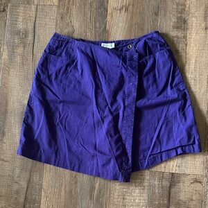 Jones New York Vibrant Purple Skort